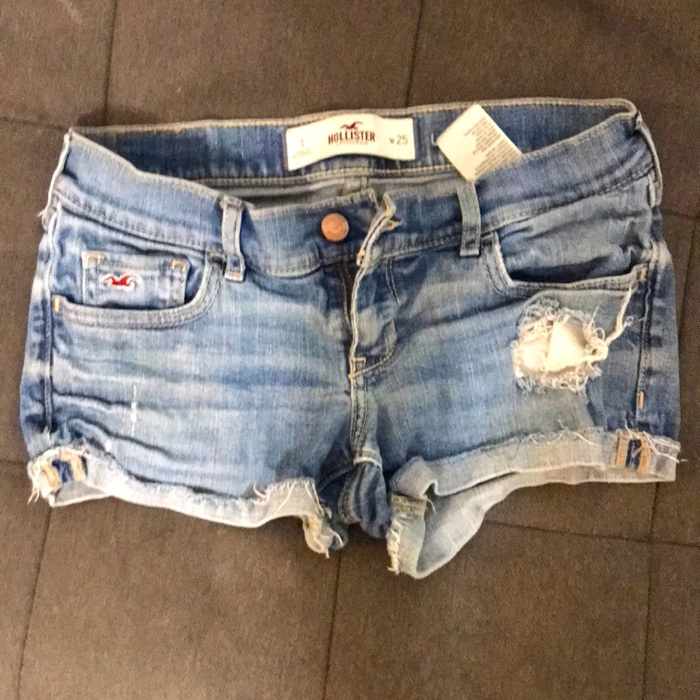 Distressed Hollister Shorts 1